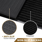 Yimobra Front Door Mat Outdoor Indoor Entrance, 100% Waterproof All-Season All - Image 4