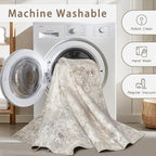 Srugn Washable Rugs 10x14 Area Rugs - Image 4