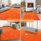 Boshengya 9X12 Large Area Rugs for Living Room Bedroom, Big Shag Rug for - Image 8