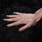 8x10 Area Rugs for Living Room, Ultra Soft Large Shag Black Bedroom Rug Upgrade - Image 4