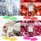 STRN Wax Melts, Scented Soy Wax Cubes Flower & Fruit Fragrance 16 Packs