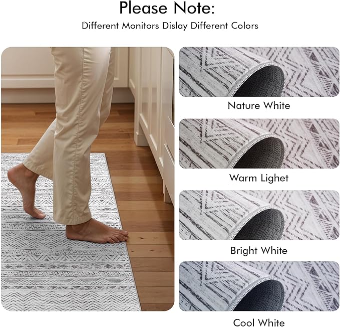 3x6 Washable Hallway Runner Rug - Image 4