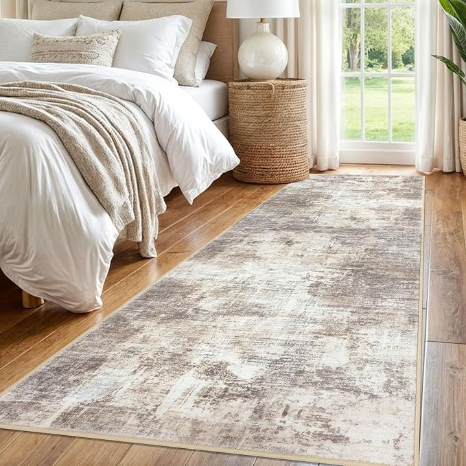 IOHOUZE Abstract Runner Rug 3x8 Ft Washable Runners - Image 8