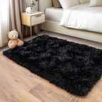 Pionblank Fluffy Small Rug for Bedroom 2x3 Feet, Shag Soft Area Rug, Modern - Image 7