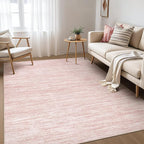 Nakagishi 5x8 Area Rugs Living Room: Washable Large Vintage Rug Neutral by NakagishiAreaRug