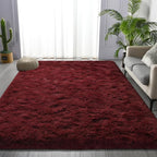 Deerhoo Shag Area Rug, 4 X 6 Plush Fuzzy Rugs - Image 3