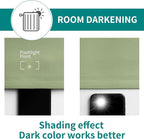 BGment Room Darkening Curtains 63 Inches Long - Image 4