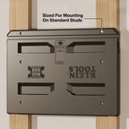 KLEIN TOOLS 54879MB MODbox Wall and Floor Mount, Modular Mounting Bracket Toolboxes, Compact and Full-Size Box Support, Vertical or Horizontal Installation, Durable Steel Organizer