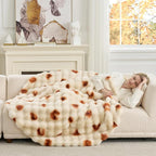 Cozy Bliss Burrito Faux Fur Throw Blanket - Image 9