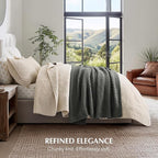 EVERGRACEHOME Chunky Chenille Knit Throw Blanket - Image 5