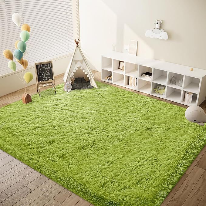 6x9 Area Rugs for Living Room: Fluffy Shag Soft Washable Rug Large Fuzzy Plush - Image 5