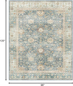 8x10 Vintage Living Room Area Rug - Image 3