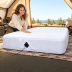 Twin Mattress Protector with Pump Opening,Air Mattress Fitted Sheets