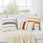 Fancy Homi Set of 1 Mustard Yellow Fall Lumbar Decorative Throw Pillow Cover - Image 7