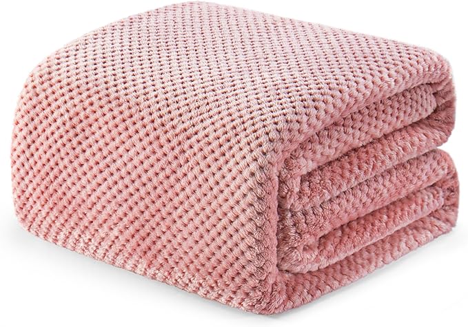 Exclusivo Mezcla Fleece Bed Blanket Queen Size, Super Soft and Warm Blankets by ExclusivoMezcla