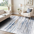 5x7 Area Rug for Living Room: Non-Slip Washable Rugs for Dining Room Bedroom by WIEVEDENS