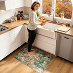 Washable Area Rugs 2'x3' Non-Slip Modern Abstract Soft - Image 2