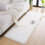 Chicrug Soft Runner Rug for Bedroom Living Room Plush Fluffy Rug 2x10 Feet - Image 5