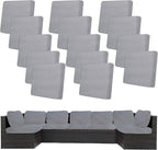 14Pcs Stretch Patio Cushion Covers, Outdoor Couch Covers Replacement, Outdoor by BIETYONE