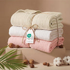 Bedsure 100% Cotton Muslin Blankets - Image 5