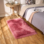 EasyJoy Ultra Soft Fluffy Shaggy Area Rug Faux Fur Rug Chair Cover Seat Pad - Image 6