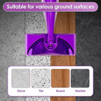 (25 Pack) Mop Pad Refill Compatible with Swiffer WetJet Mop, Disposable Multi Surface Wet Jet Hardwood Floor Cleaner Spray Mop Pads Refills, Mop Cloth