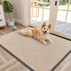 OLANLY Front Door Mat Indoor Outdoor Entrance, Waterproof Heavy Duty Doormat by OLANLY