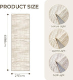 2x6 Runner Rug Non Slip for Entryway, Washable Runners for Kitchen, Soft Thin - Image 2