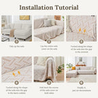 HOMERILLA Sectional Couch Covers - Image 7
