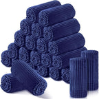 Buryeah 24 Pcs Flannel Throw Blanket Bulk 50 x 60 in Sleepover Blanket Outdoor by Buryeah