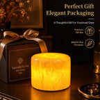 AOPO Natural Marble Cordless Touch Rechargeable Table Lamp Night Light