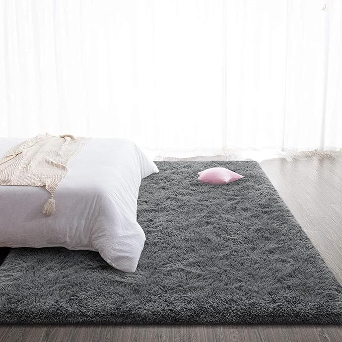TWINNIS Super Soft Shaggy Rugs Fluffy Carpets, 6x9 Feet, Indoor Modern Plush - Image 5