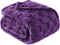 Exclusivo Mezcla Queen Size Flannel Fleece Blanket, Super Soft and Warm by ExclusivoMezcla