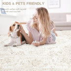 9x12 Area Rugs for Living Room:Washable Rug Vintage Large Rugs Soft Non Slip - Image 6