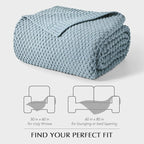 EVERGRACEHOME Chunky Chenille Knit Throw Blanket - Image 8