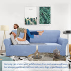 ZNSAYOTX 1 Piece Jacquard Couch Covers - Image 2