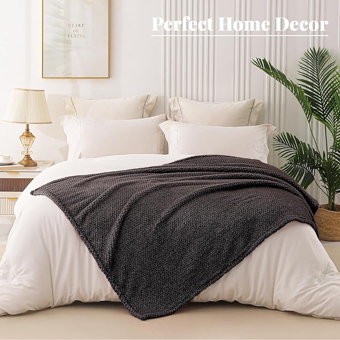 Whale Flotilla Extra Large Fuzzy Fleece Throw Blanket - Image 4