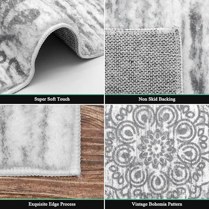 HEBE Washable Area Rug - Image 4