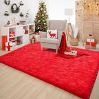 Chicrug Soft Area Rug for Bedroom Living Room Plush Fluffy Rug 8x10 Feet - Image 4