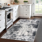 IOHOUZE Abstract Area Rug 4x6 Ft Washable Rugs - Image 2