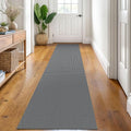 KOZYFLY Runners for Hallways 2x8 ft Washable Kitchen Runner Non Slip Rubber by KOZYFLY