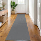 KOZYFLY Runners for Hallways 2x8 ft Washable Kitchen Runner Non Slip Rubber by KOZYFLY