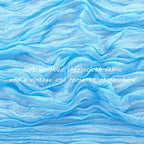 35x120 Inch Baby Blue Cheesecloth Table Runner Baby Shower Birthday Decor