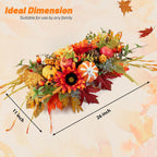 Fall Centerpieces for Tables 28" Fall Table Centerpiece for Dining Table