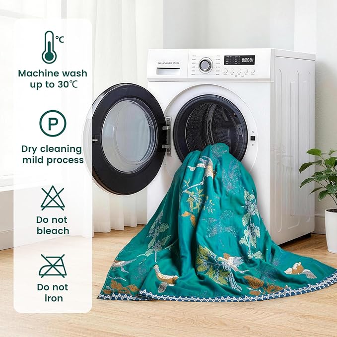 MSGKV The Boho Layer: 50"x60" Cotton Throw Blanket – Lightweight & Reversible - Image 6
