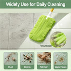 Reusable Duster Refill & Feather Dusters - 12 Pads, Dusting, Cleaning Tools