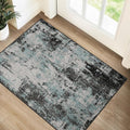 Washable Area Rugs 2'x3' Non-Slip Modern Abstract Soft by RELEANY