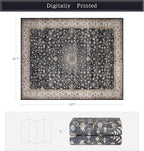 Washable Rugs 8x10 Area Rugs for Living Room, Rugs for Bedroom, Large Carpets - Image 2