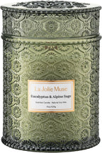 LA JOLIE MUSE Eucalyptus Sage Fresh Scented Candles for Home, 19 oz Soy Wax