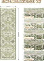 Runner Rug 2x6, Non Slip Washable Rugs - Image 3